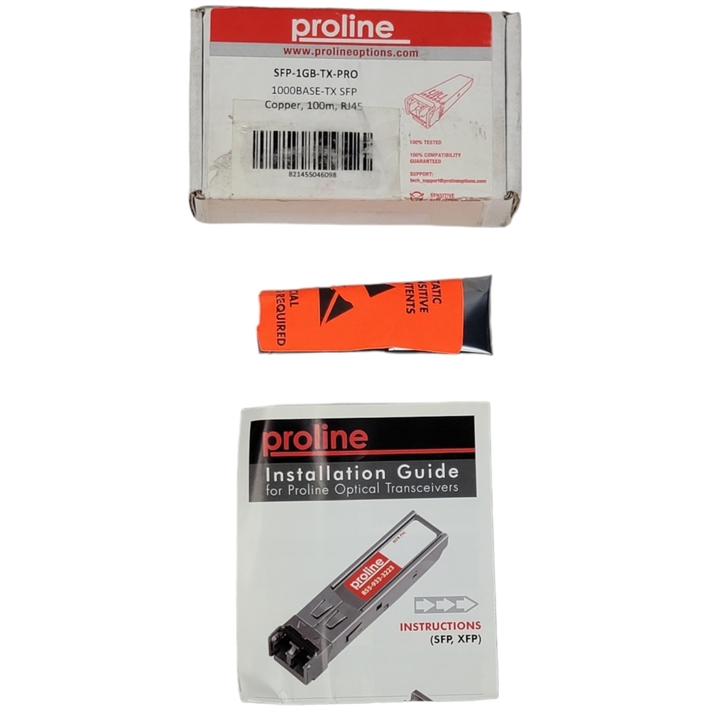 Proline SFP 1GB TX PRO Transceiver Module 1000 Base-Tx-SFP Copper